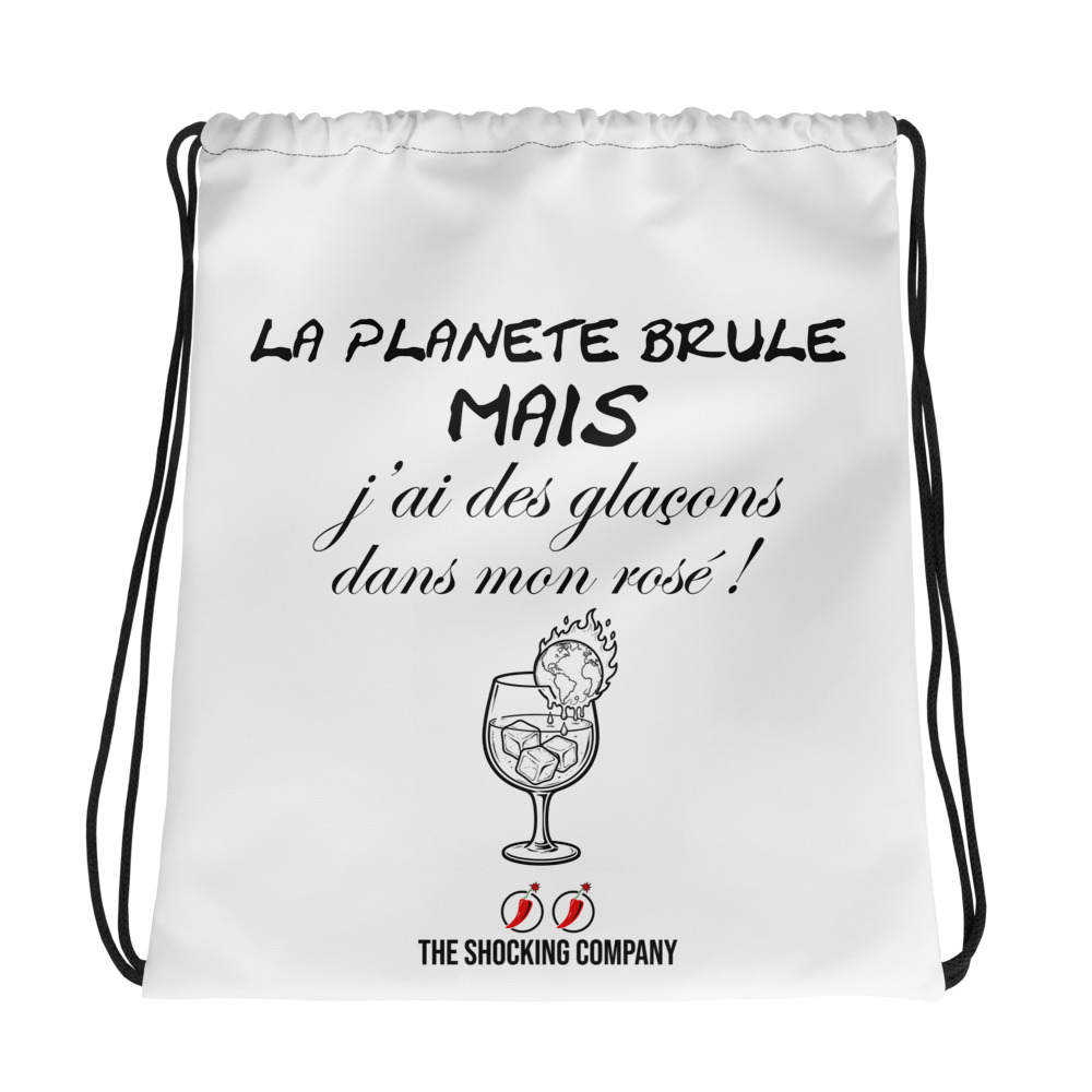 La planète brûle MAIS 🌶️🌶️Sac à cordons – Image 3