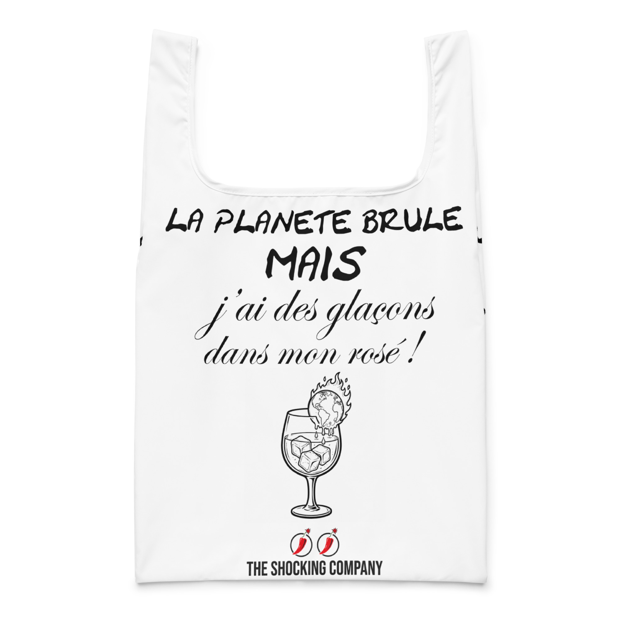 La planète brûle MAIS 🌶️🌶️ sac de courses – Image 2
