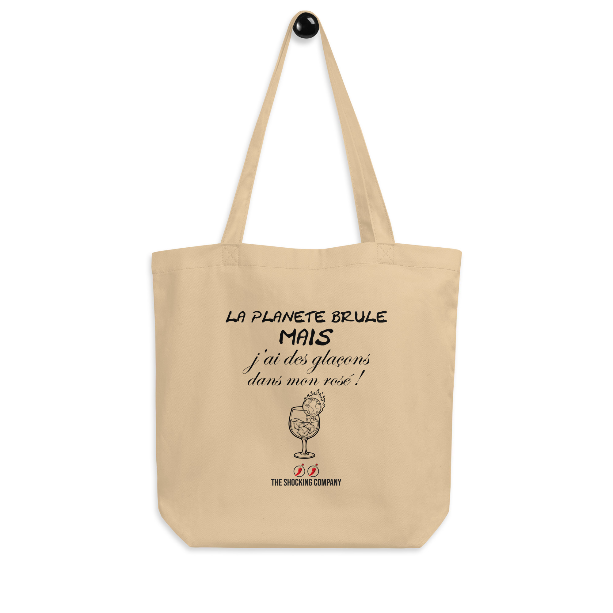 La planète brûle MAIS 🌶️🌶️Tote bag écologique – Image 3