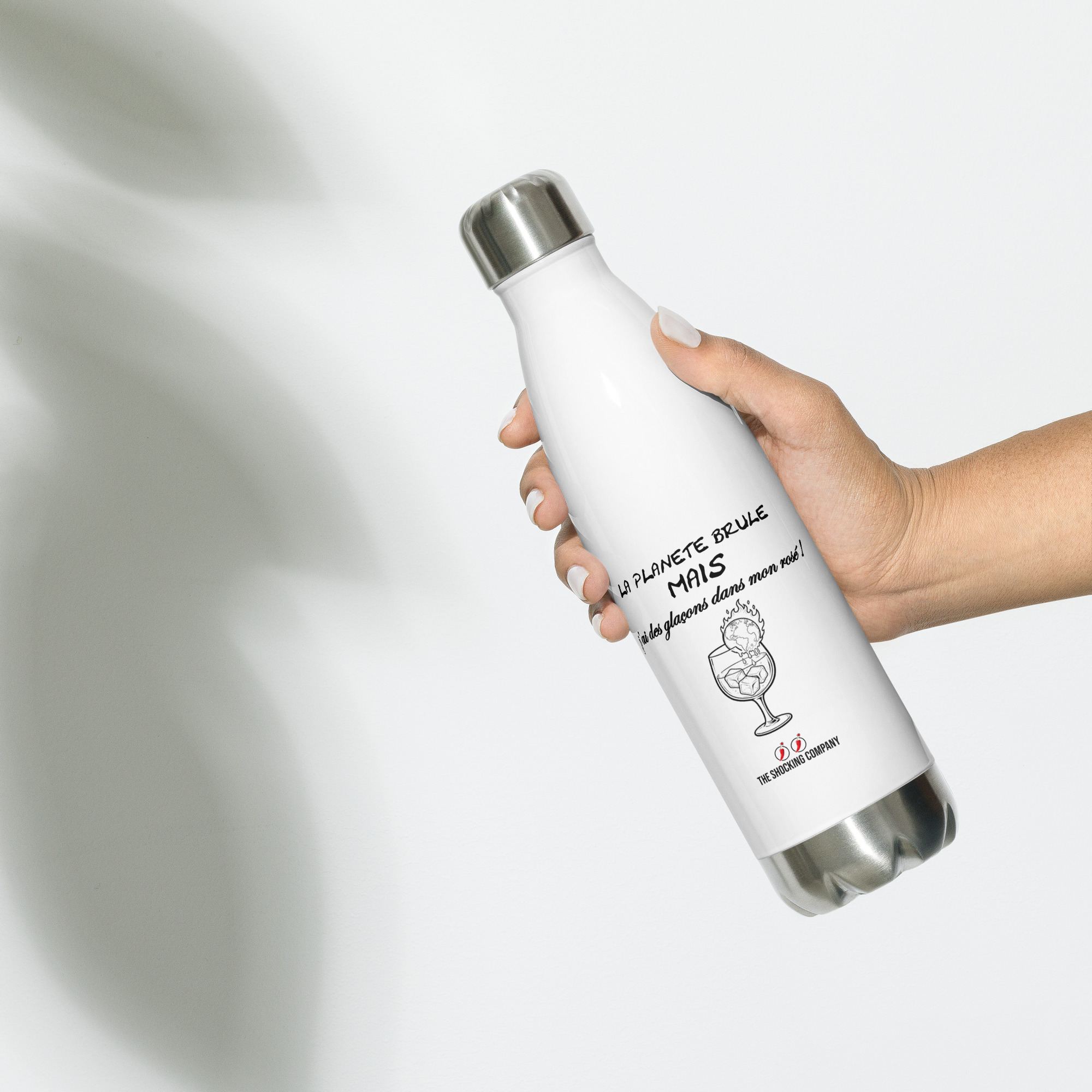 La planète brûle MAIS 🌶️🌶️Gourde 500 ml – Image 3