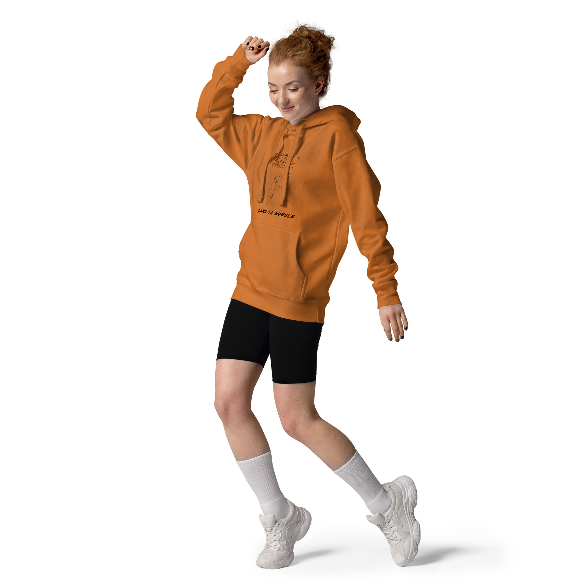 High-five dans ta gueule 🌶️🌶️ Hoodie – Image 4
