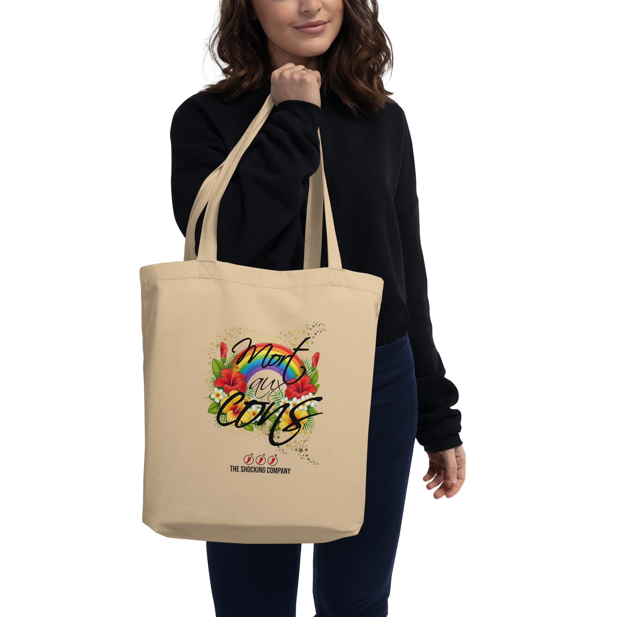 Mort aux cons🌶️🌶️🌶️Tote Bag Bio – Image 2
