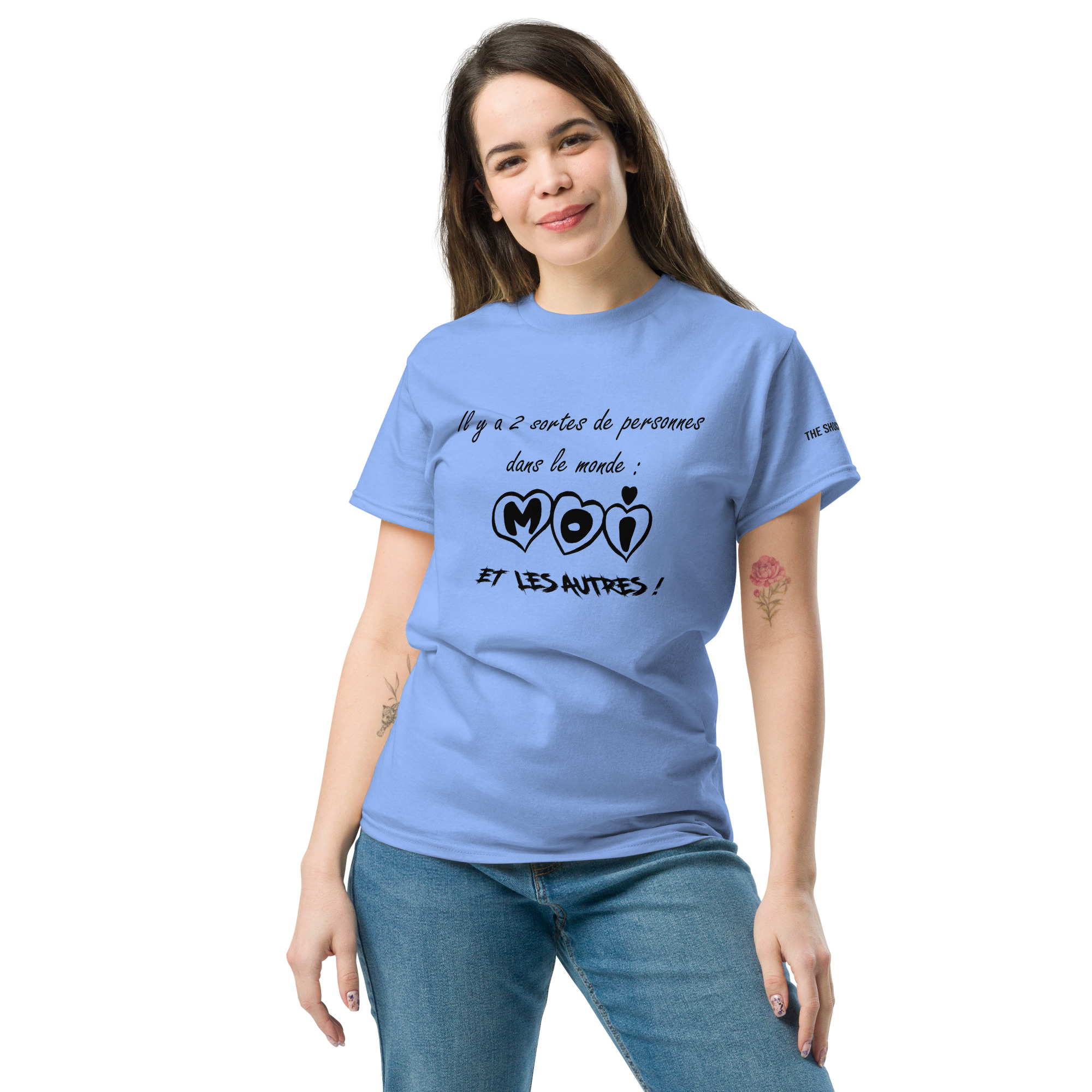 Moi et les autres🌶️T-shirt classique unisexe – Image 4