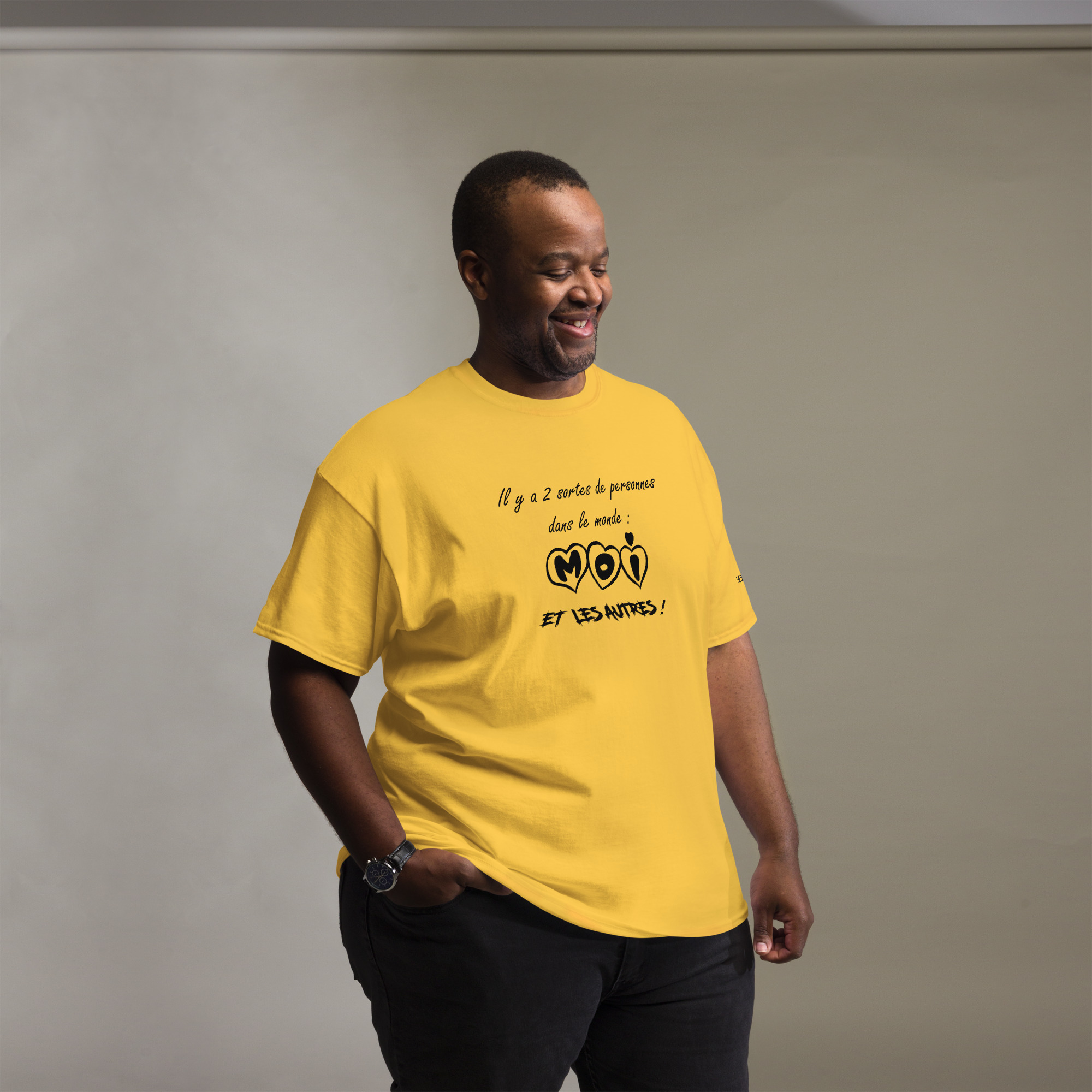 Moi et les autres🌶️T-shirt classique unisexe – Image 6