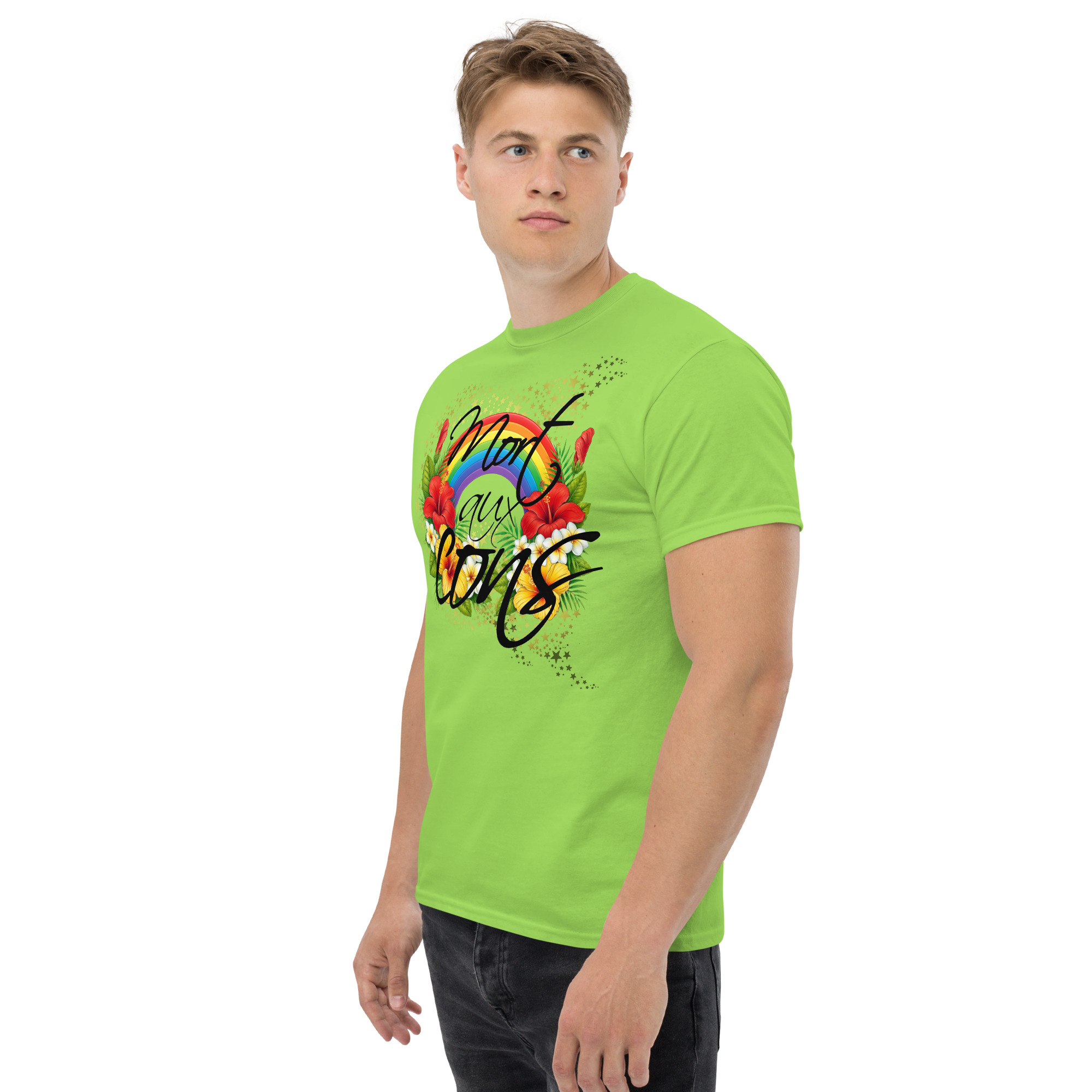 Mort aux cons🌶️🌶️🌶️T-shirt classique unisexe – Image 5