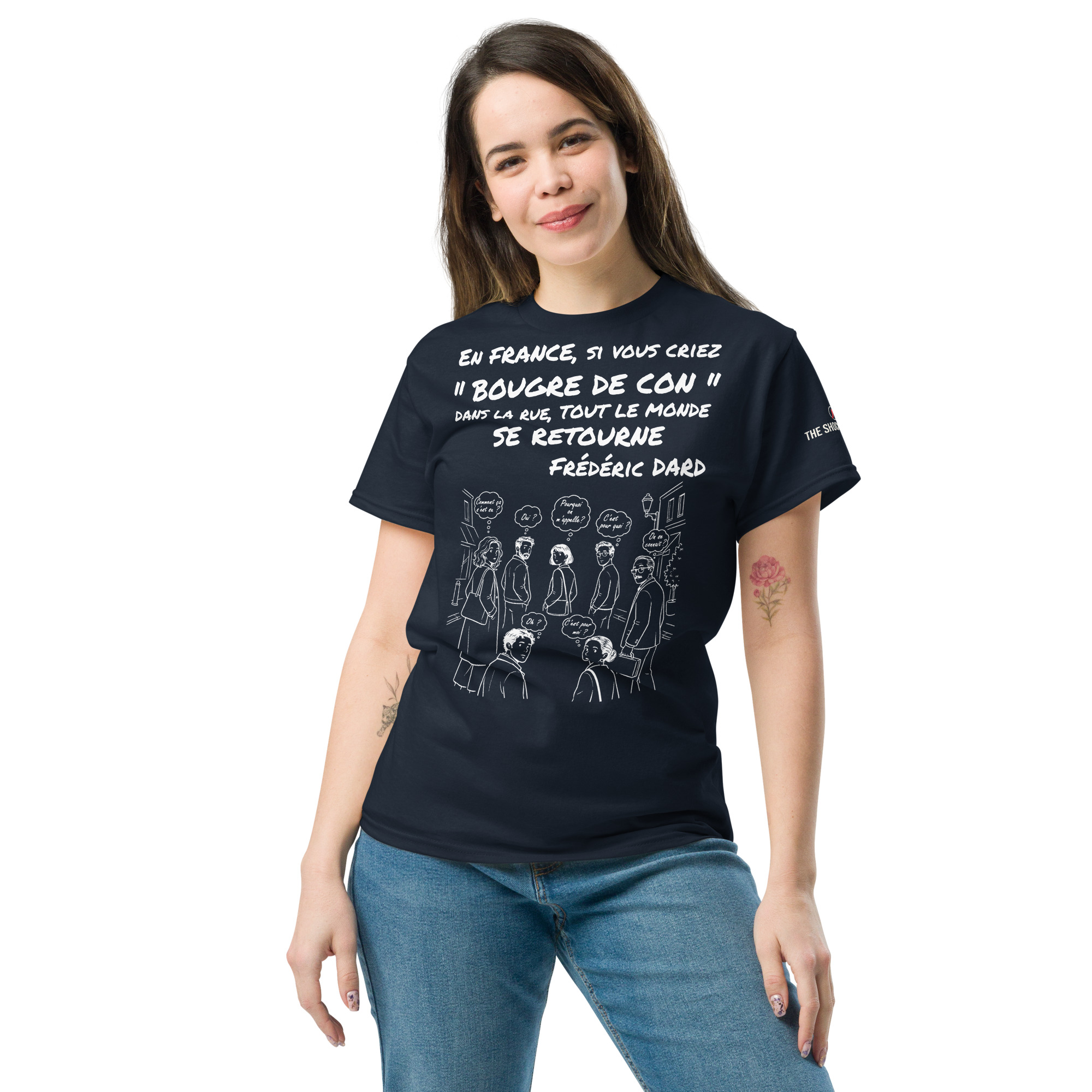 Bougre de Con 🌶️🌶️ T-shirt col rond unisexe – Image 3