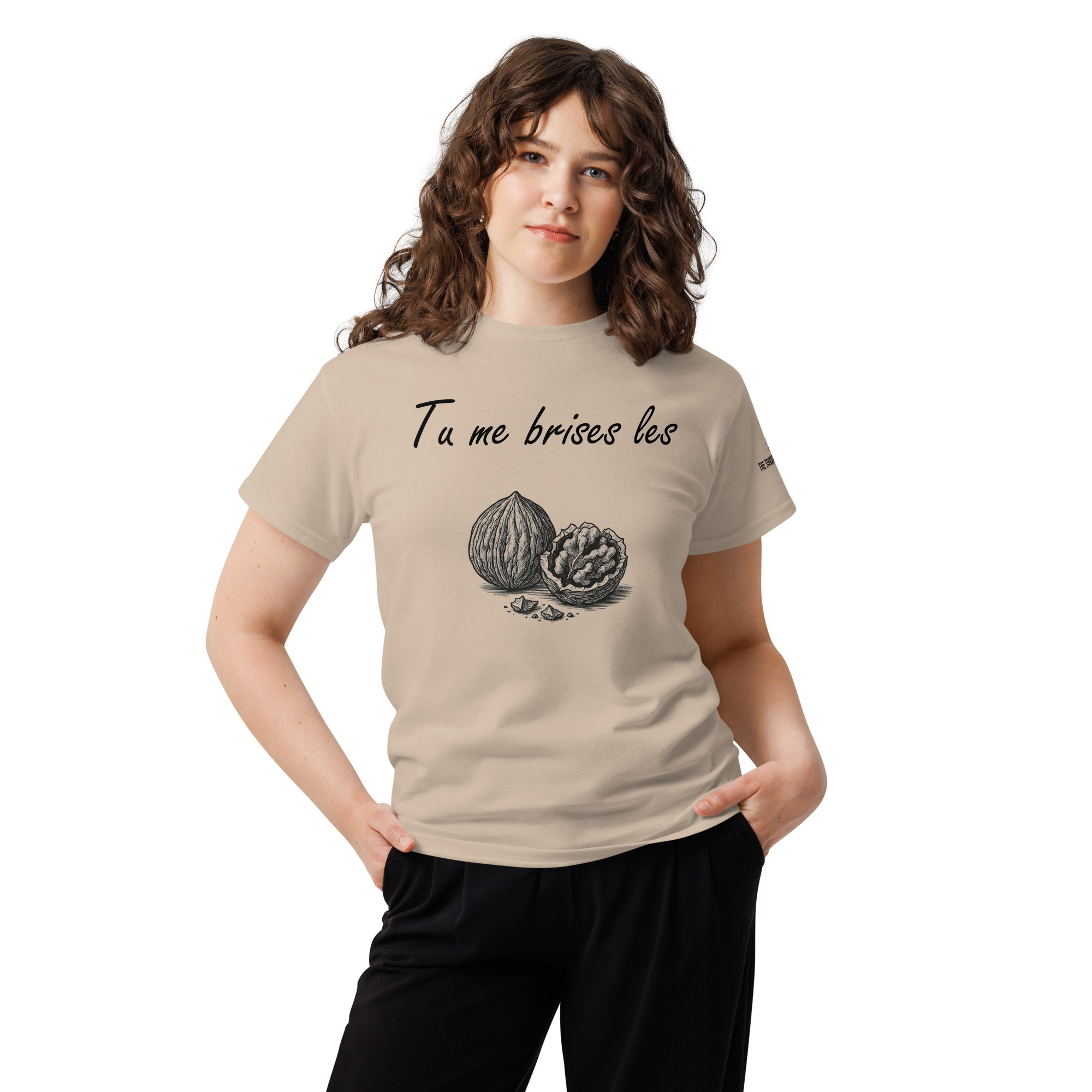 Tu me brises les…🌶️T-shirt classique unisexe – Image 3