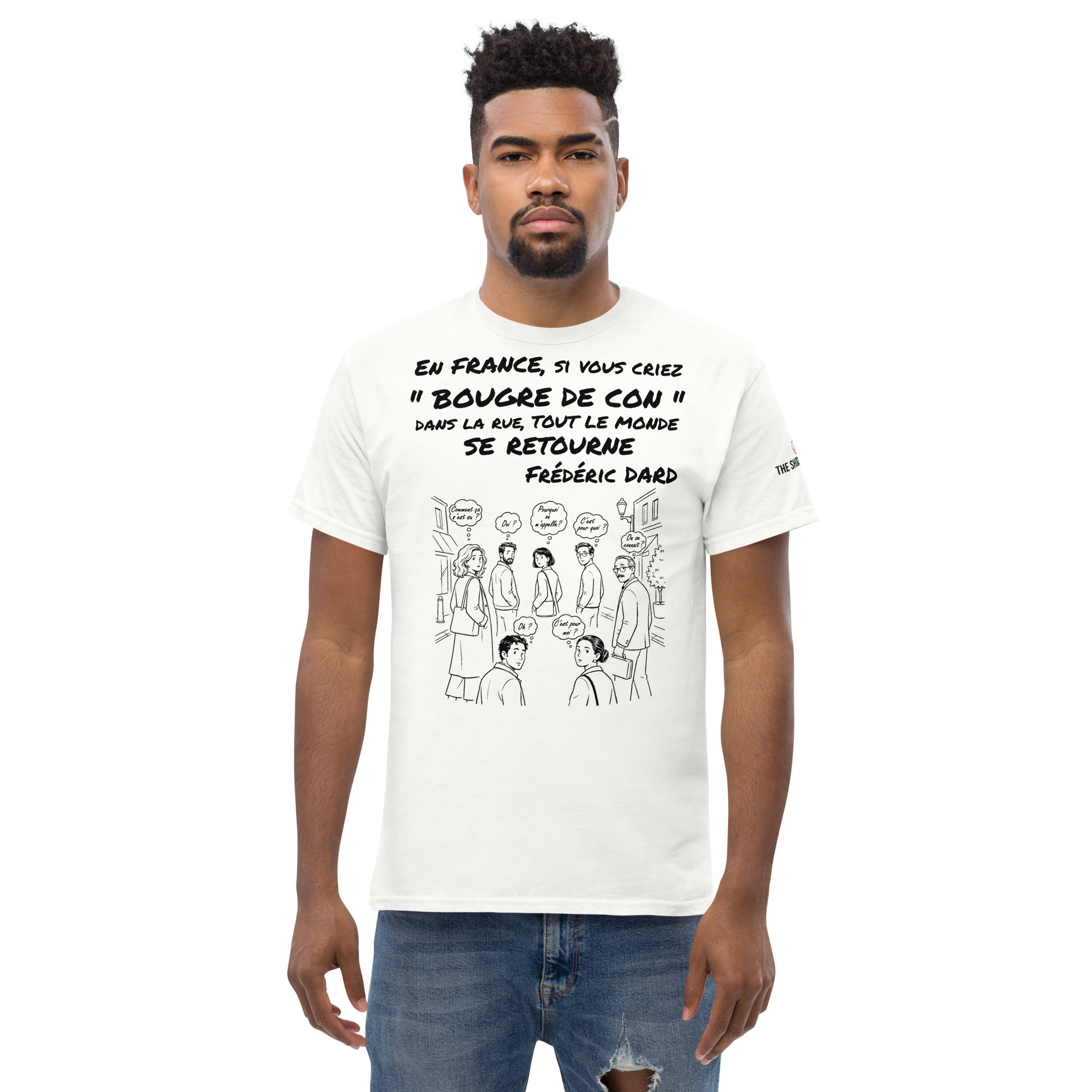 Bougre de Con 🌶️🌶️ T-shirt col rond unisexe – Image 7