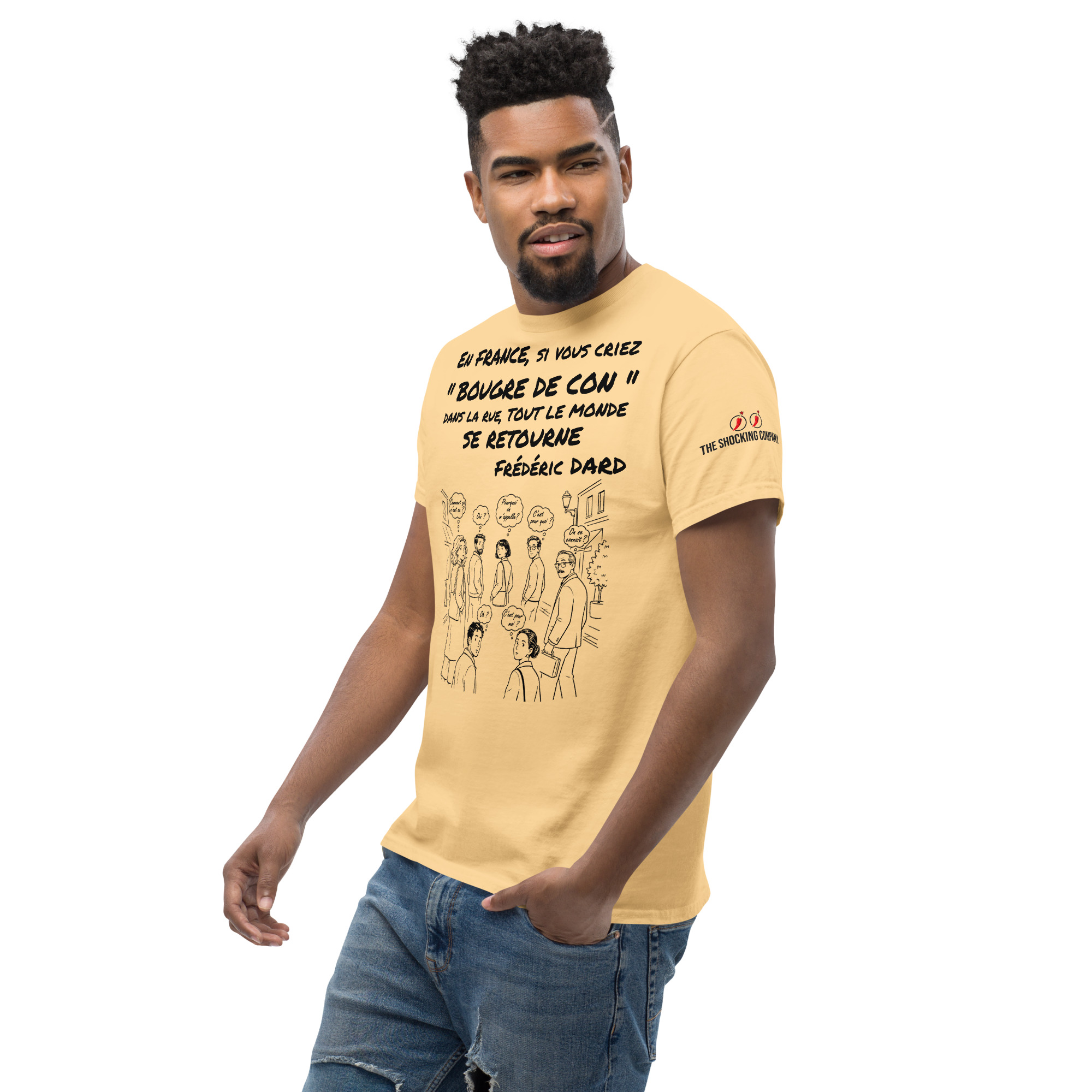 Bougre de Con 🌶️🌶️ T-shirt col rond unisexe – Image 6