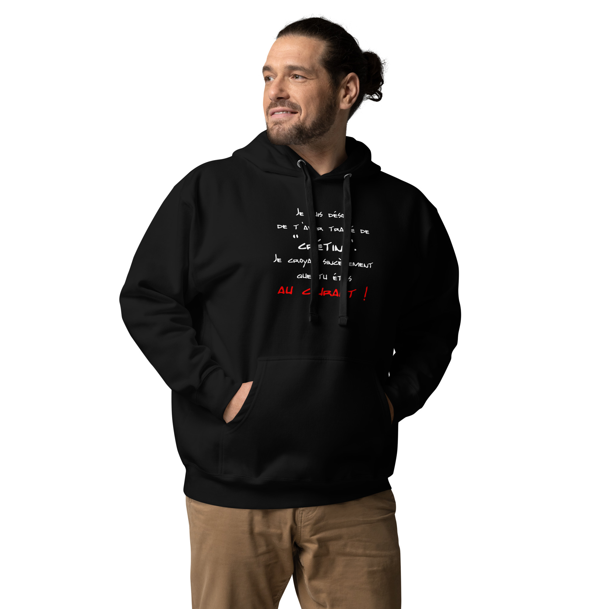 Désolé de t’avoir traité de crétin🌶️Hoodie – Image 7