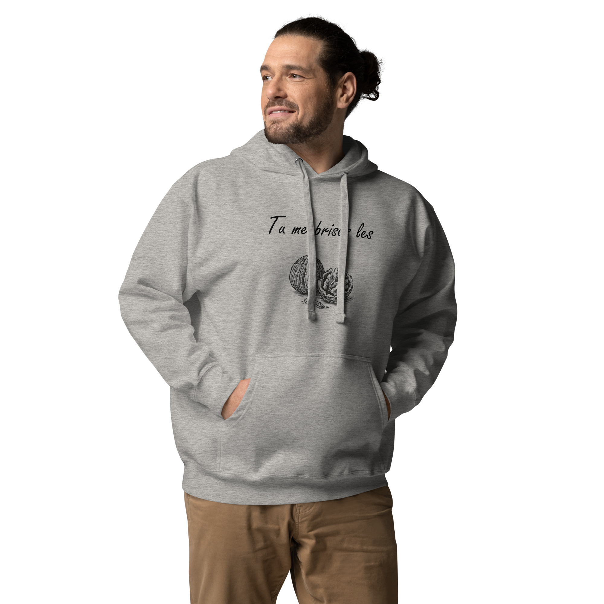 Tu me brises les🌶️Sweat à Capuche Unisexe – Image 2