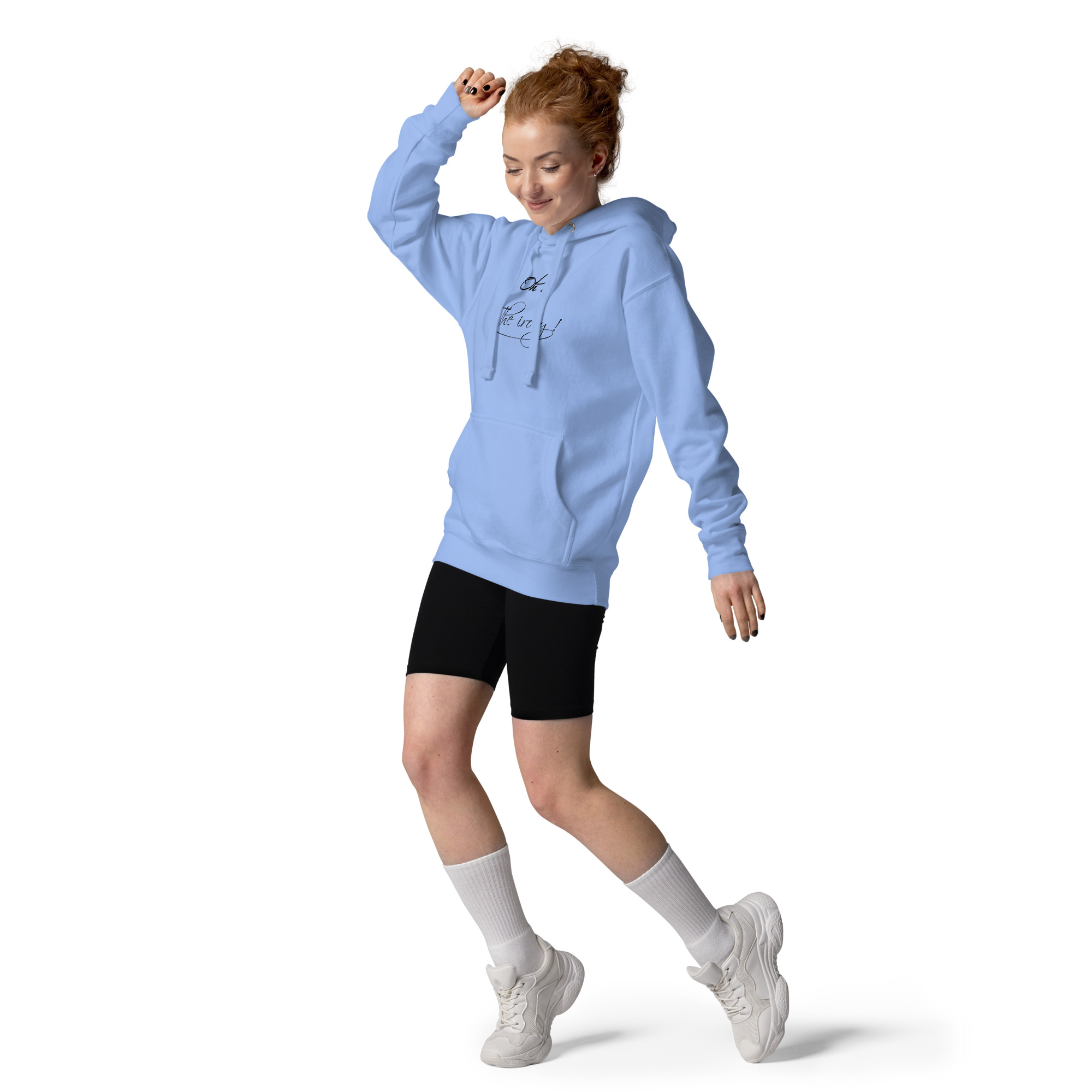 Oh ! The irony ! 🌶️Hoodie – Image 3