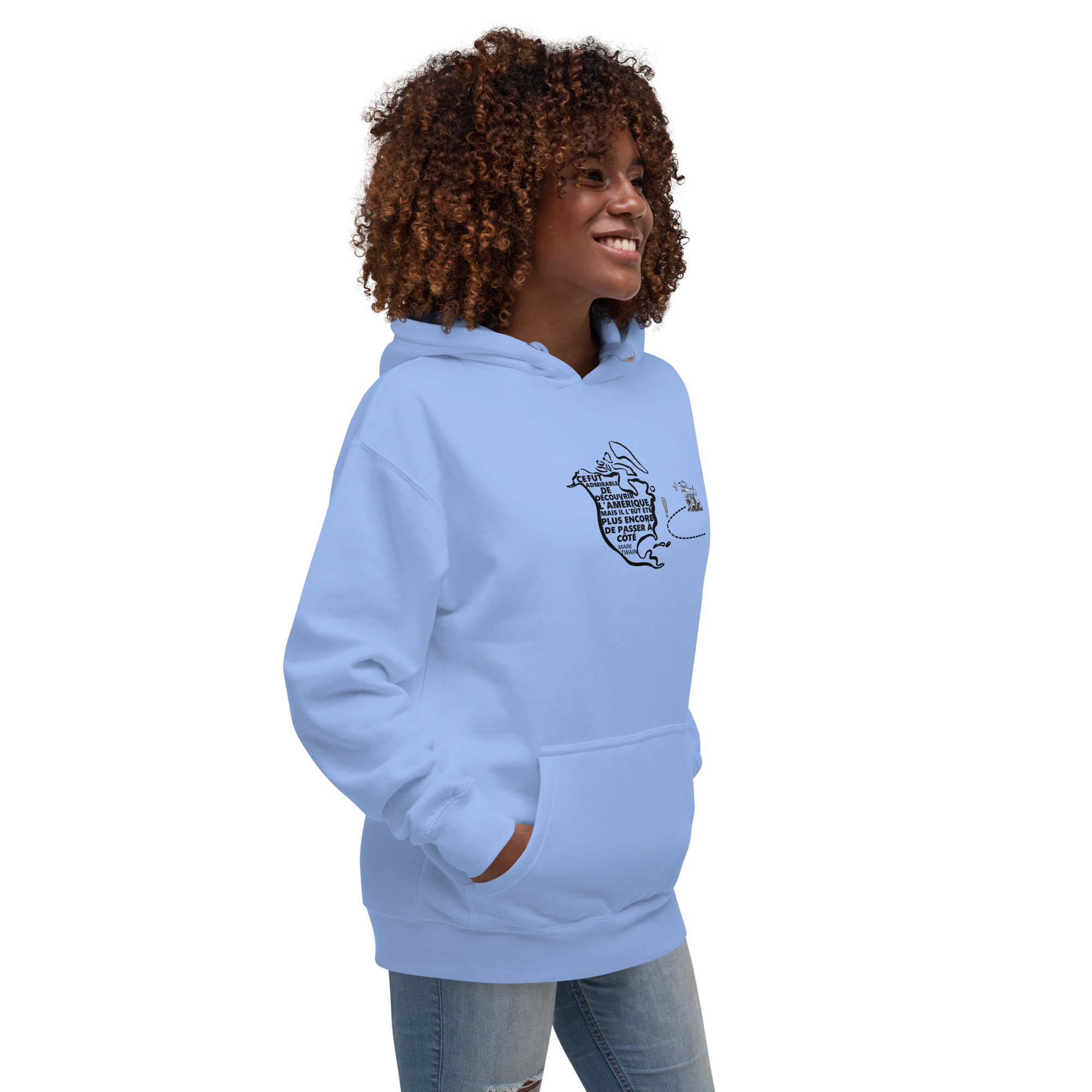 Passer à côté de l’Amérique 🌶️🌶️Twain Hoodie – Image 4