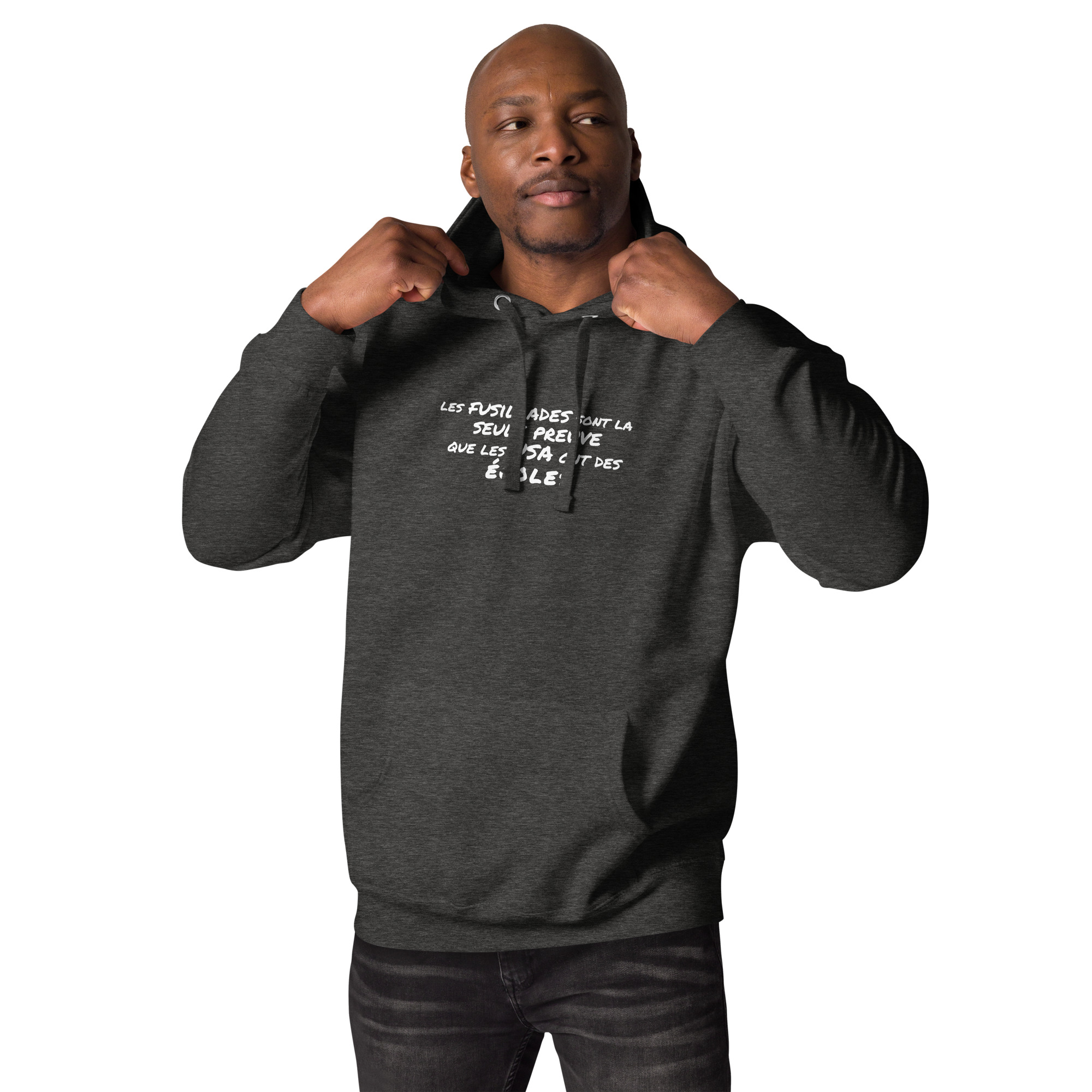 Les fusillades, preuve que les USA ont des écoles 🌶️🌶️🌶️ Hoodie – Image 3