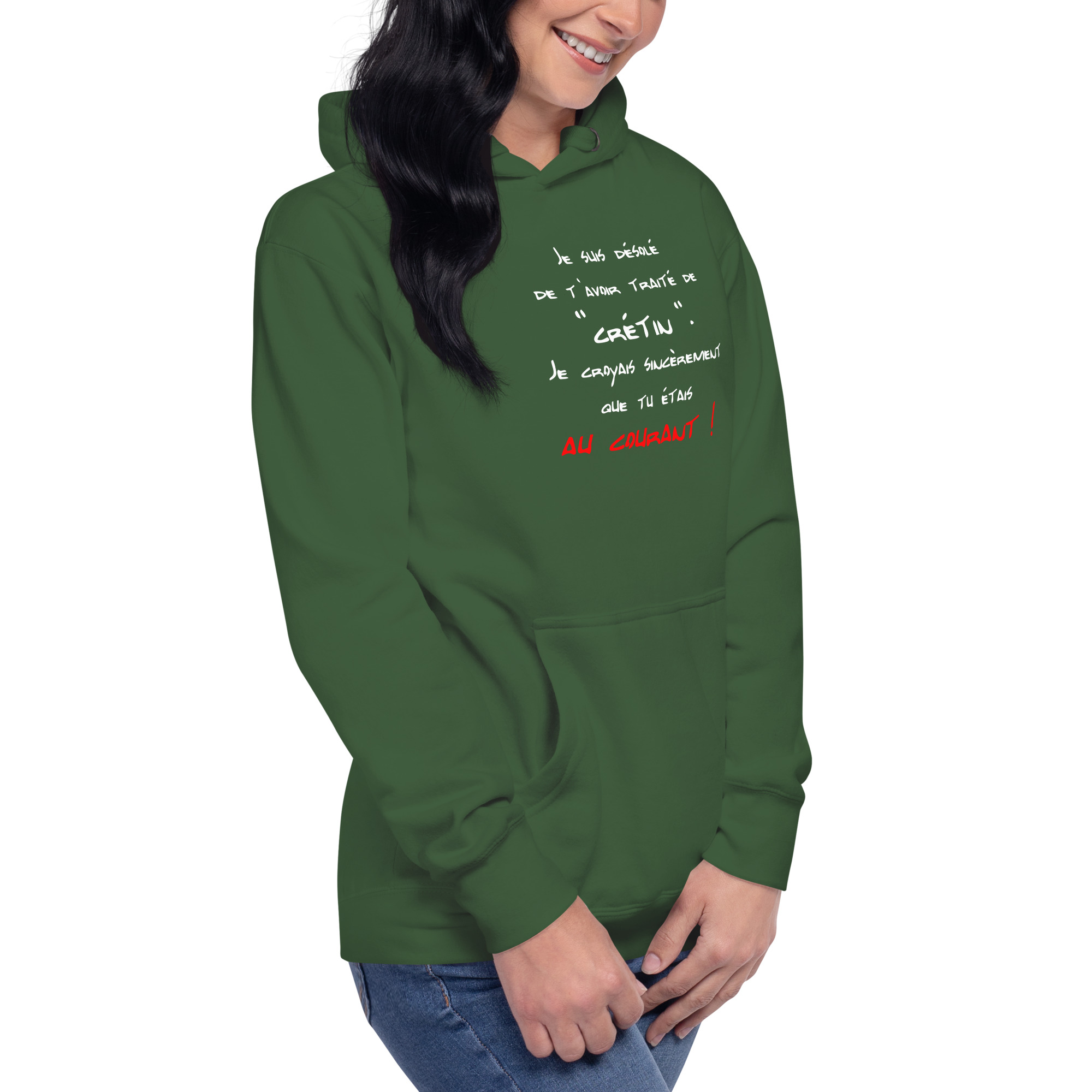 Désolé de t’avoir traité de crétin🌶️Hoodie – Image 6
