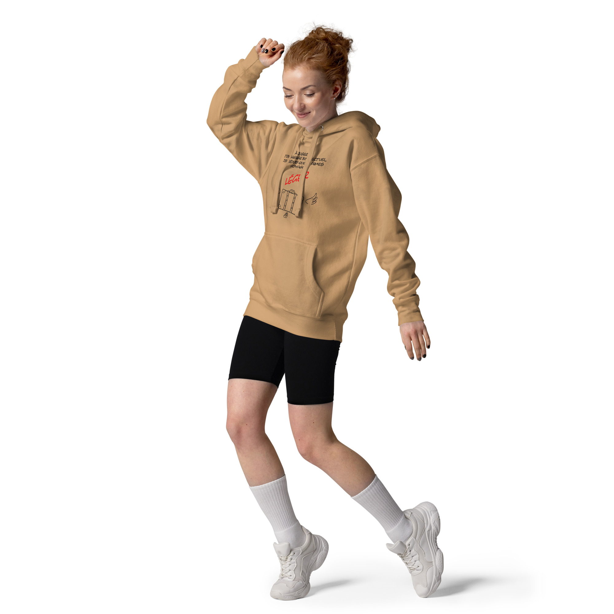 Bagage intellectuel pour voyager léger🌶️Hoodie – Image 5