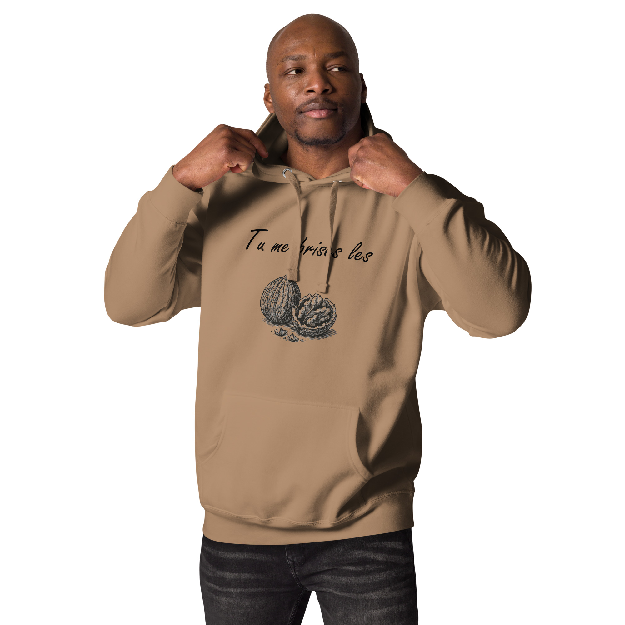 Tu me brises les🌶️Sweat à Capuche Unisexe – Image 3