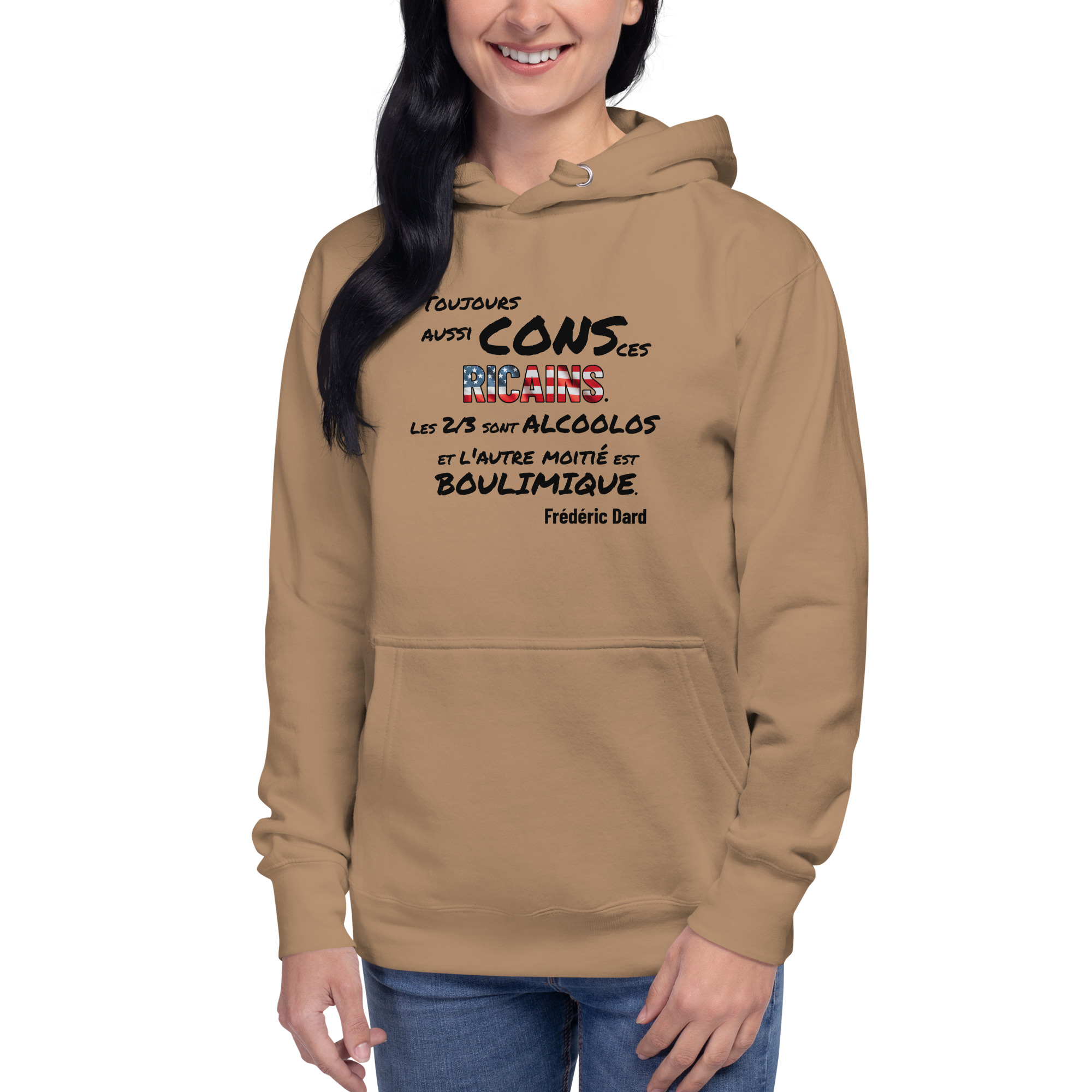 Ricains : cons, alcoolos et boulimiques🌶️🌶️🌶️Hoodie – Image 4