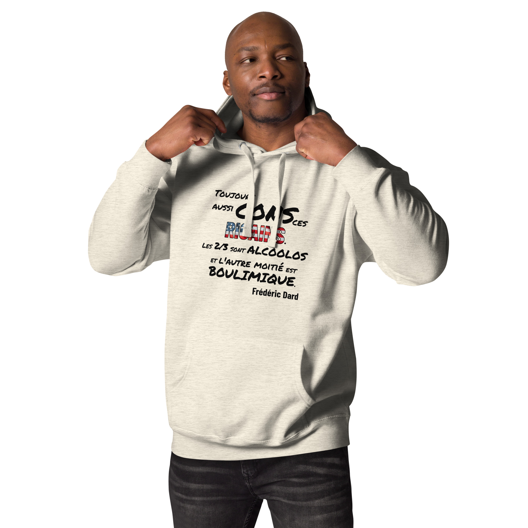 Ricains : cons, alcoolos et boulimiques🌶️🌶️🌶️Hoodie – Image 3