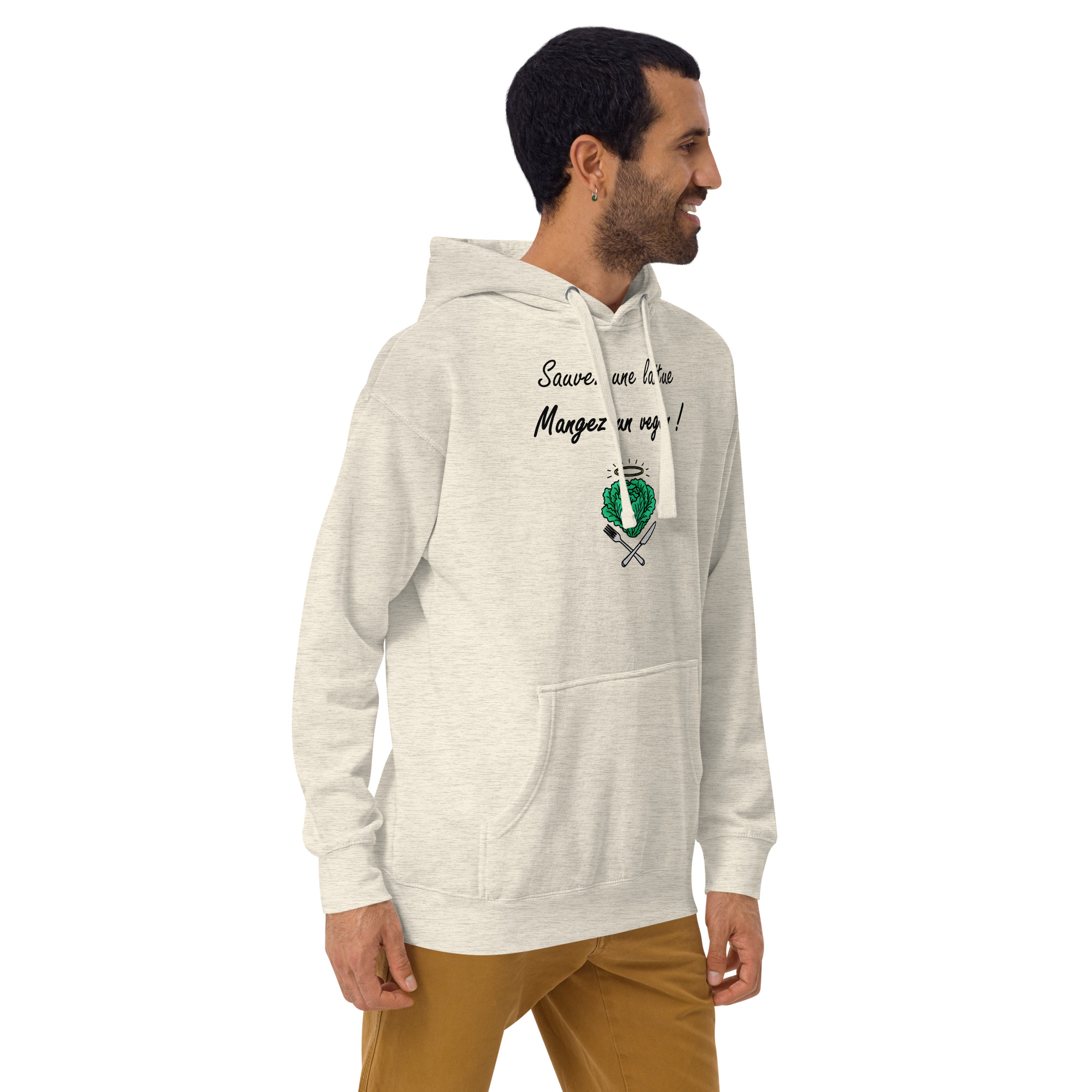 Sauvez une laitue, mangez un vegan🌶️Hoodie – Image 2