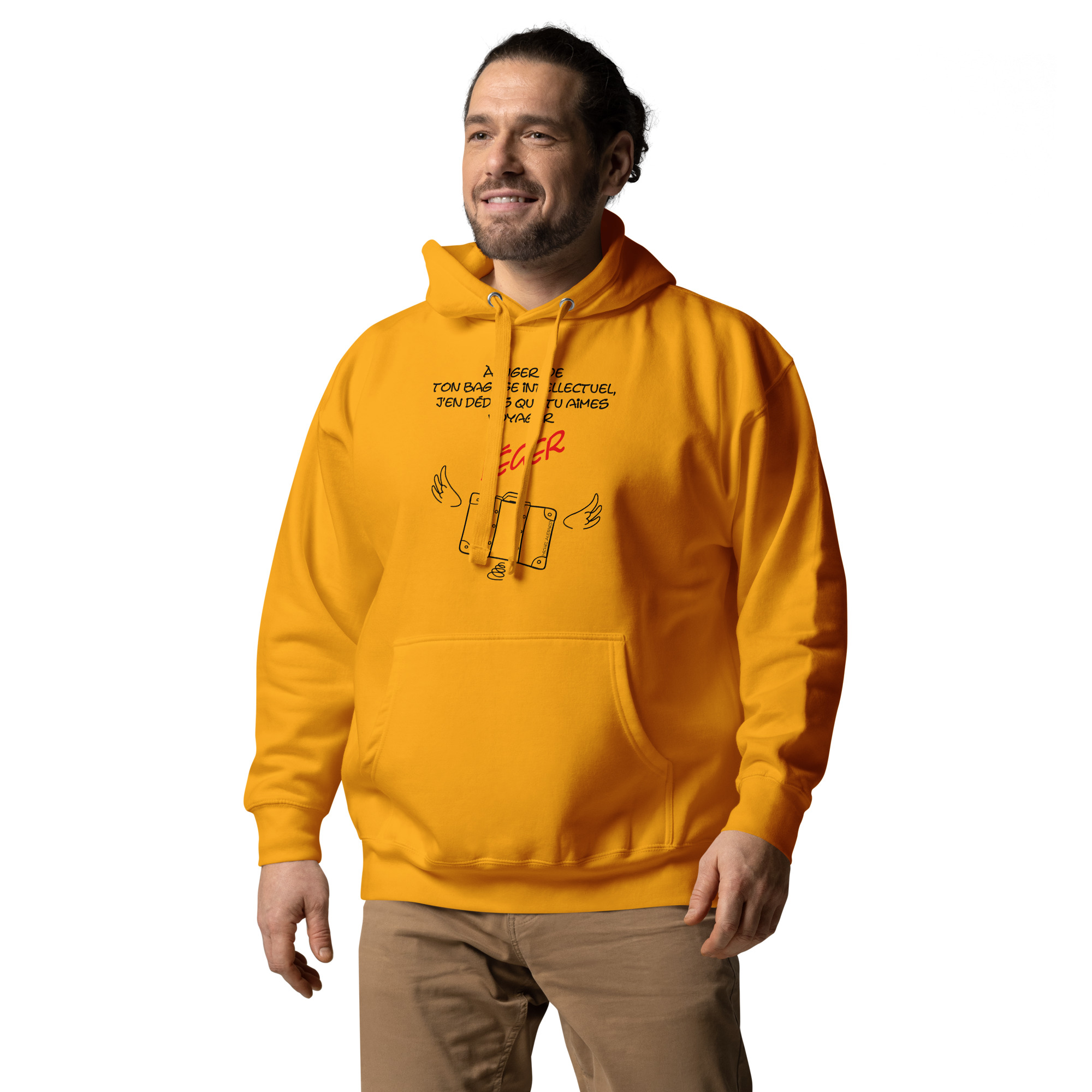 Bagage intellectuel pour voyager léger🌶️Hoodie – Image 2