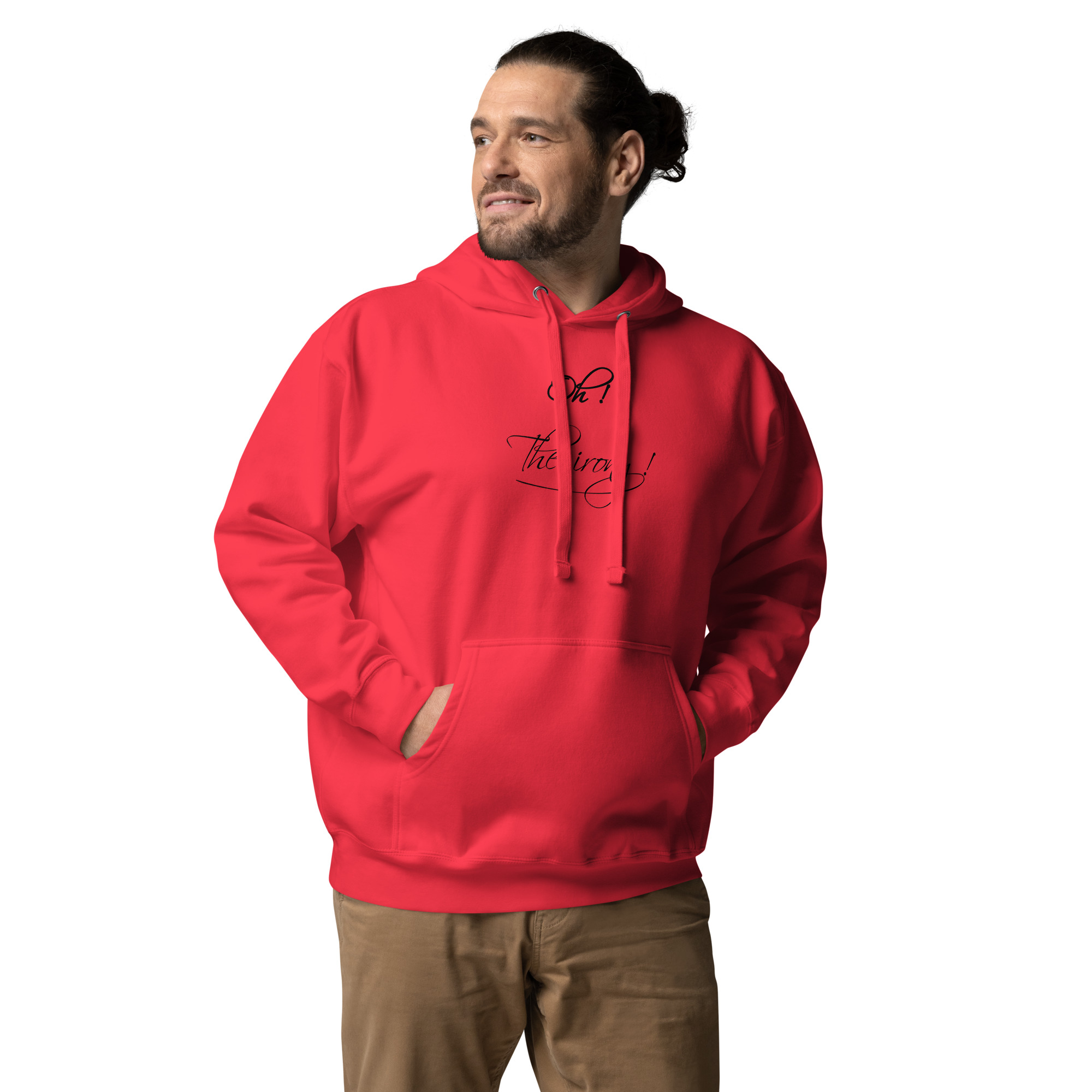 Oh ! The irony ! 🌶️Hoodie – Image 2