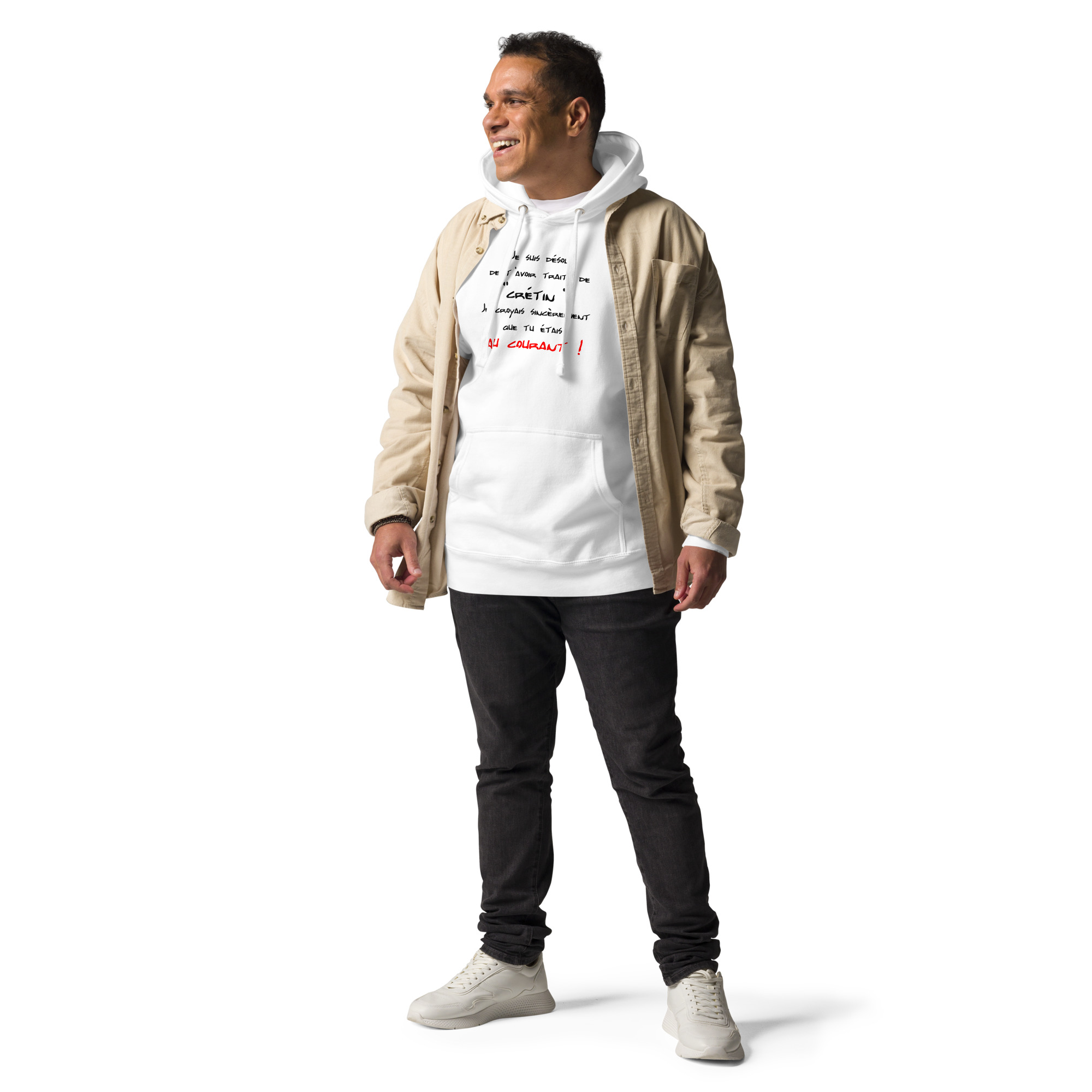 Désolé de t’avoir traité de crétin🌶️Hoodie – Image 2