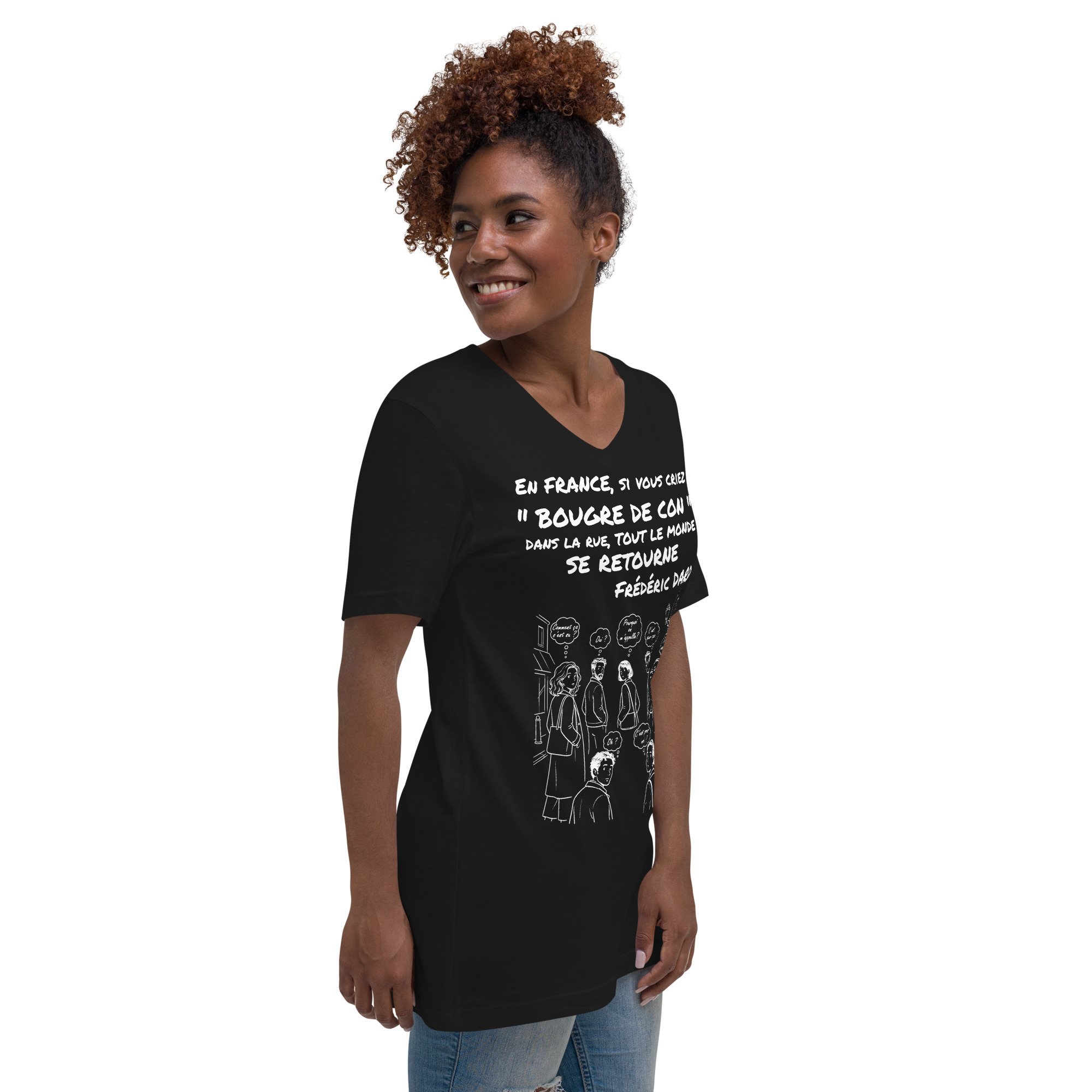 Bougre de Con 🌶️🌶️T-shirt col V – Image 2