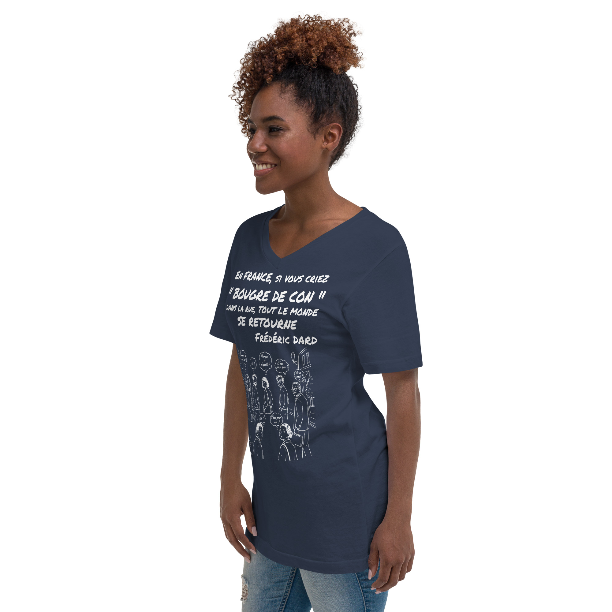 Bougre de Con 🌶️🌶️T-shirt col V – Image 3